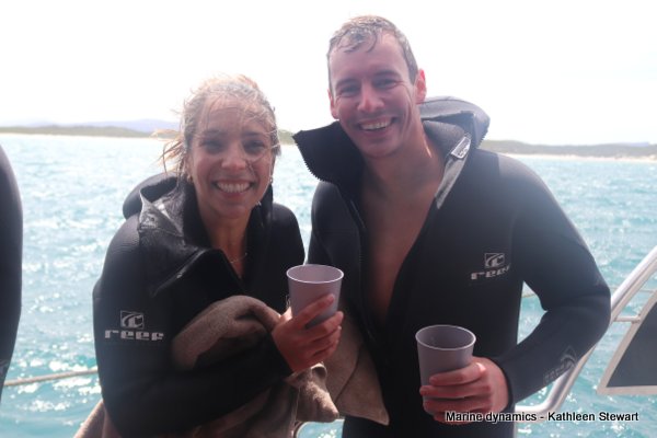 Shark cage diving, South Africa