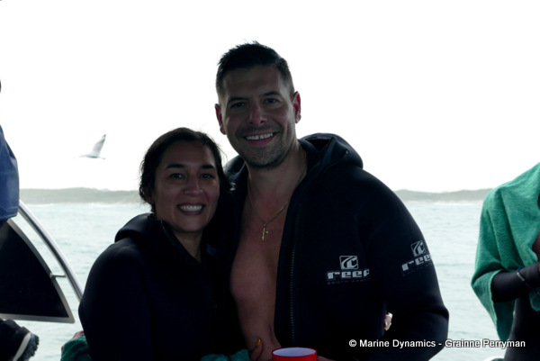 Shark cage diving, South Africa